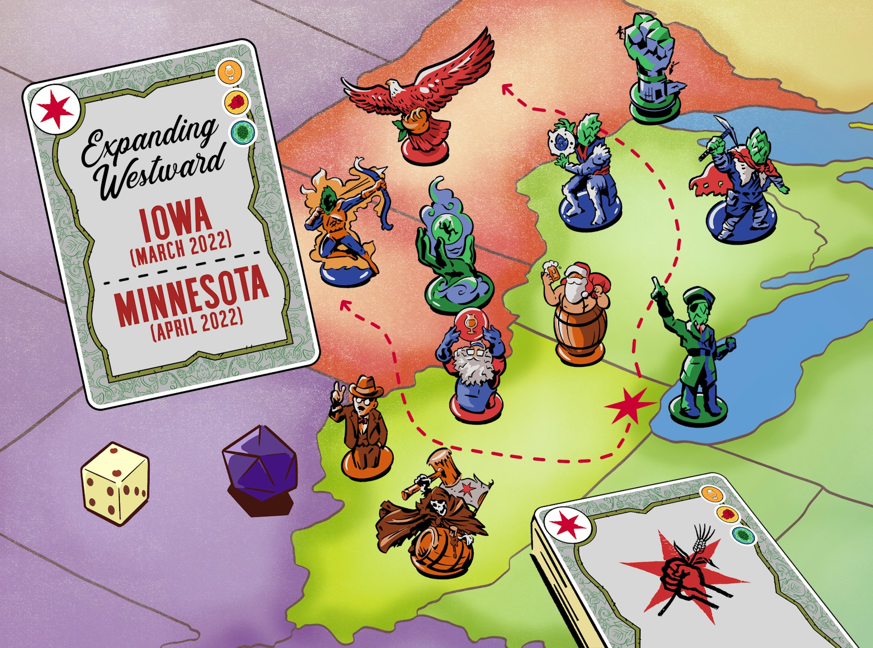 Revolution Advances Westward